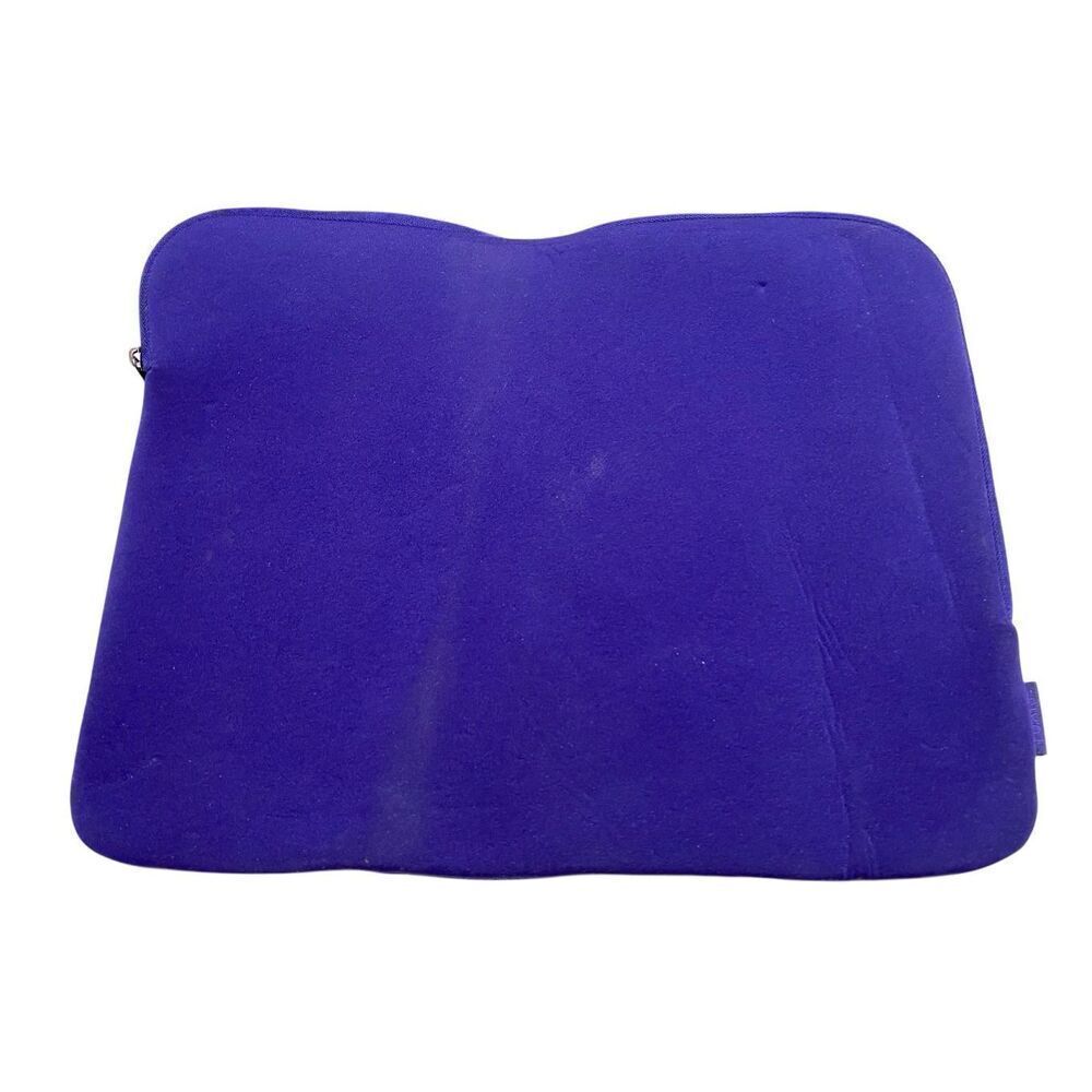 Tuari Laptop Sleeve Blue Soft Zip Case 15x11in Neoprene Office School Work